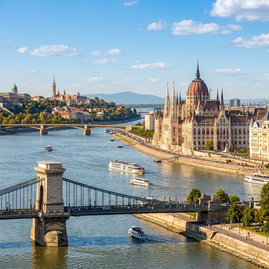 Study in Hungary - Historic Budapest Parliament