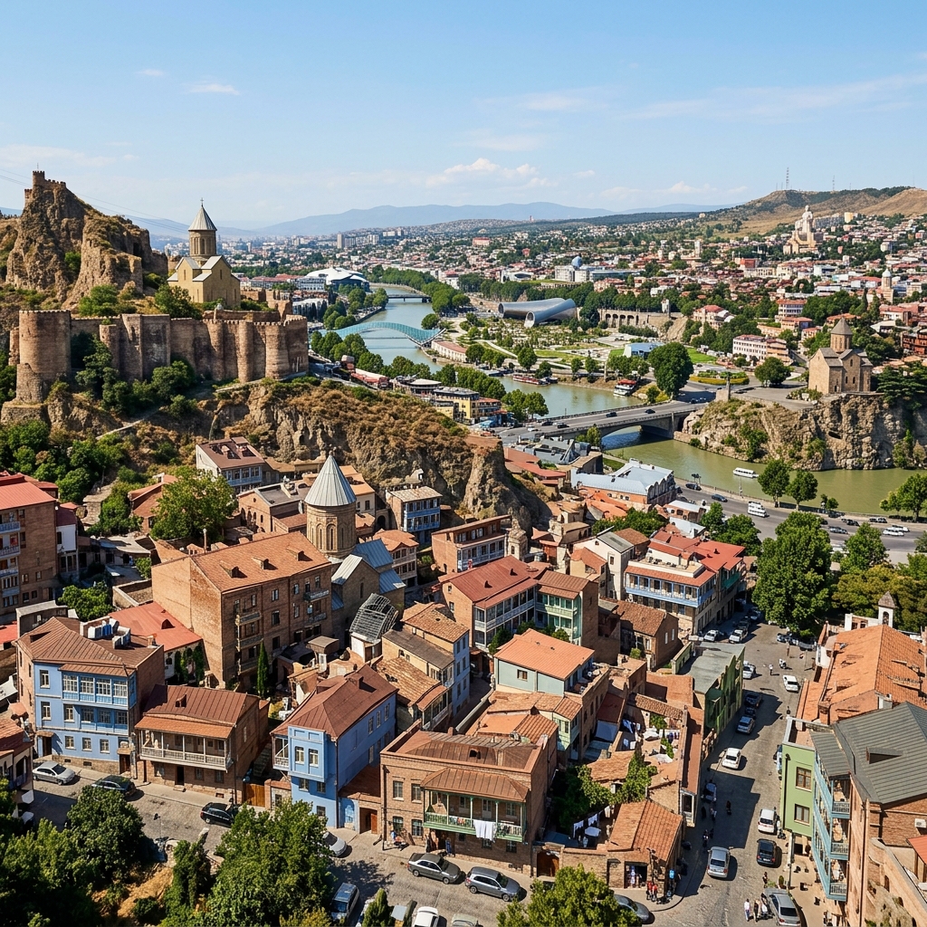 Study in Georgia - Tbilisi old town